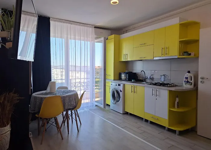 Apartamento 2 Modern In Militari Cu Bucatarie Deschisa Si Parcare Gratuita *